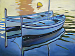 Two Blue Boats III