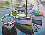 Five Boats, Version II