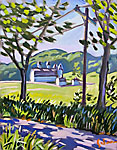 D.H. Day Barn with Phone Pole