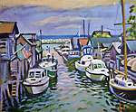 Fishtown in the Rain
