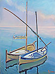 Large Studio Boats I