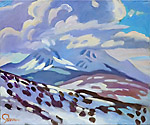 Mt. Sopris in Clouds