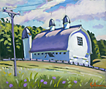 D.H. Day Barn, Morning