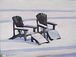 Chairs in Snow I