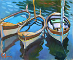 Three Boats, La Darse